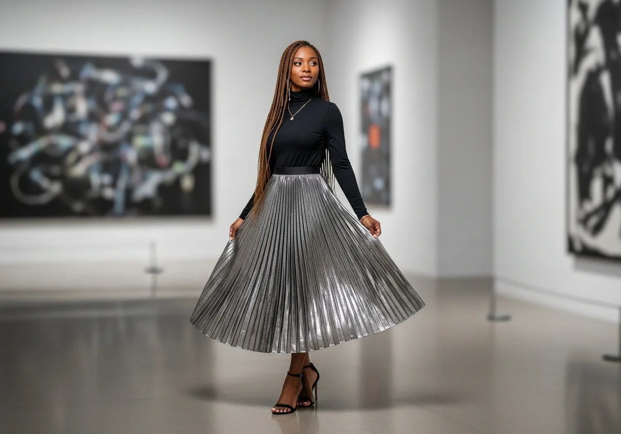 Midi Skirt Versatility