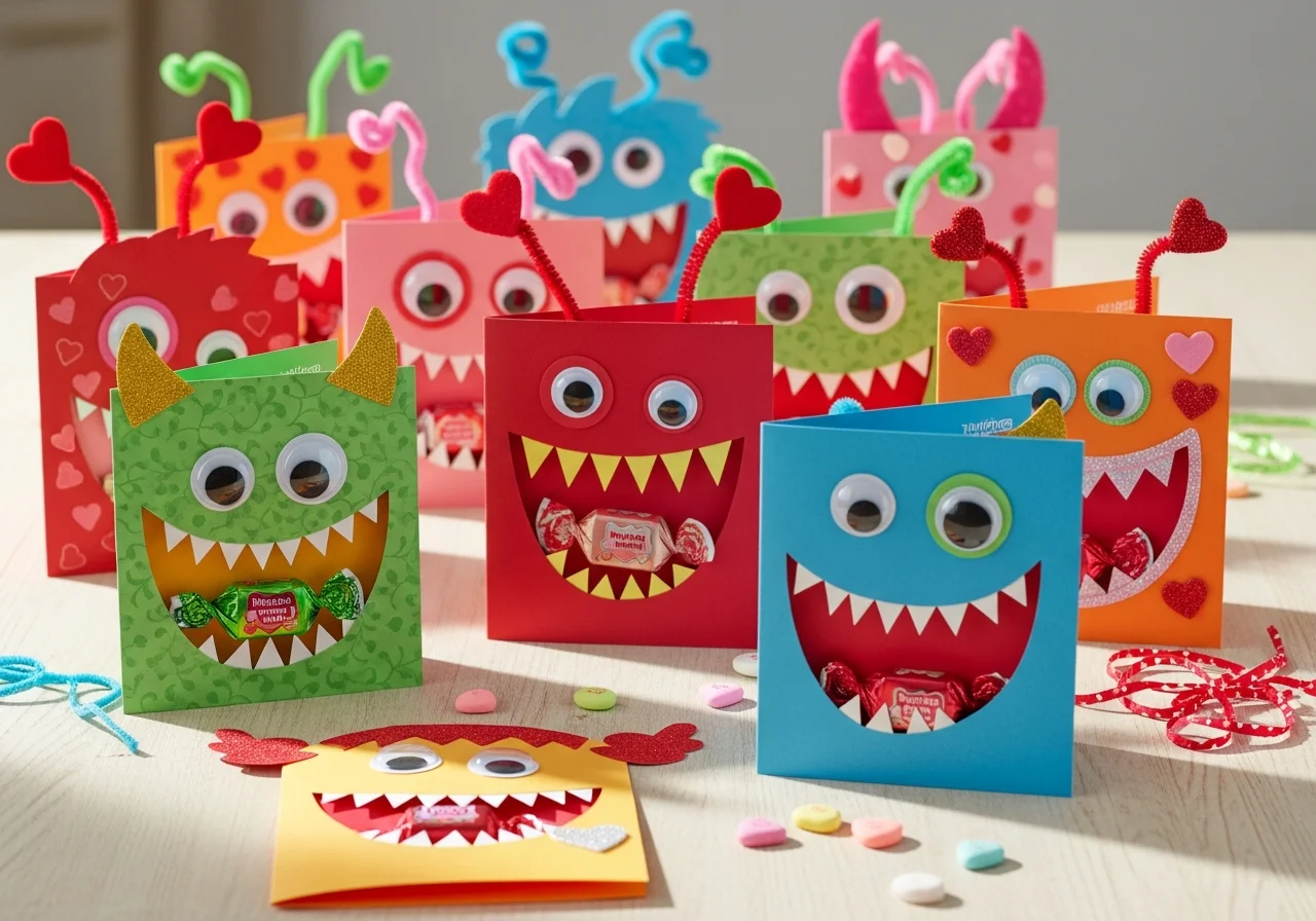  Monster Mouth Cards