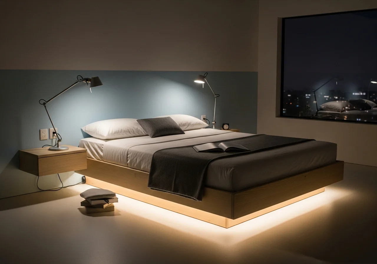 Motion-Activated or Bedside Lighting