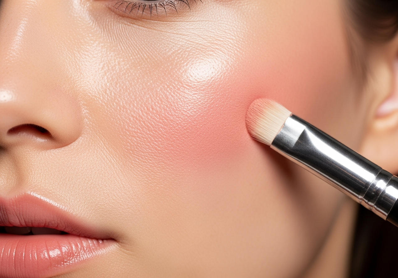 Natural Blush Application