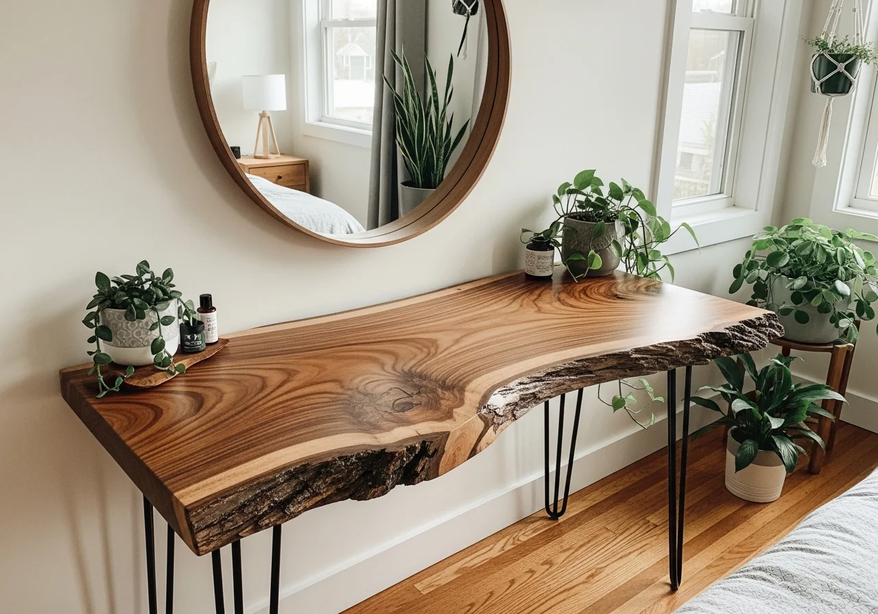 Natural Edge Live Edge Vanity