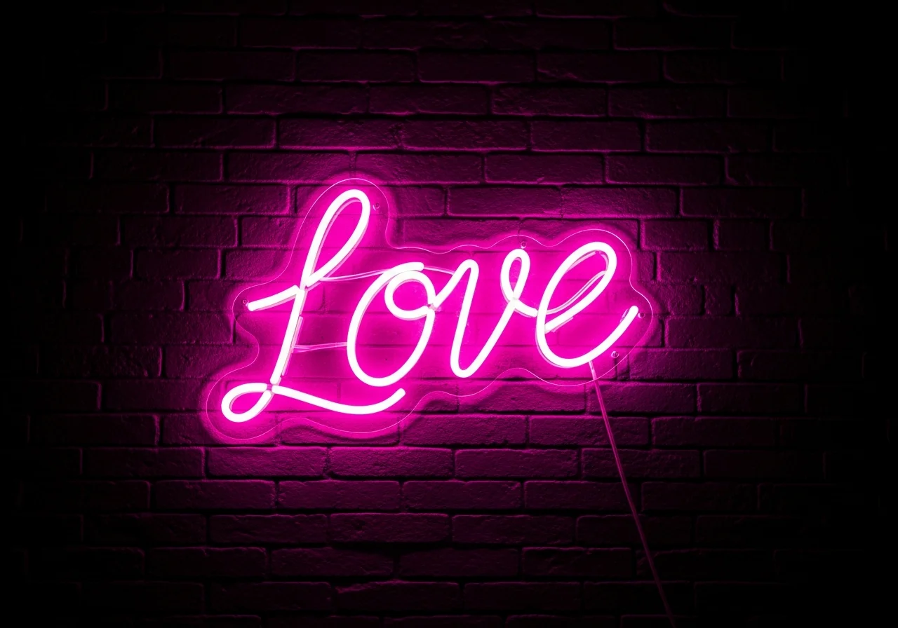 Neon Love Signs