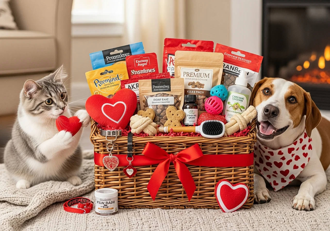 Pet Owner’s Valentines Basket