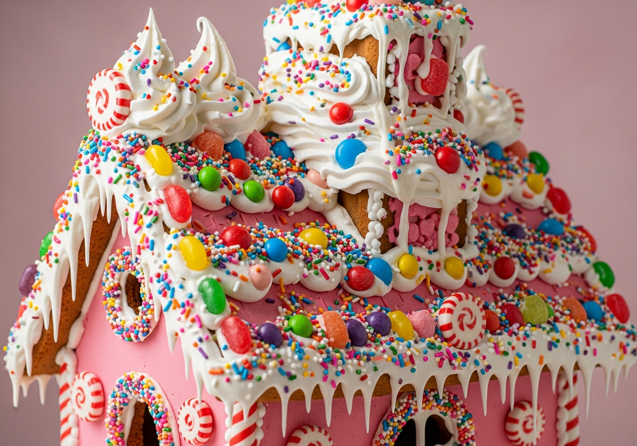 Pink Frosted Wonderland House