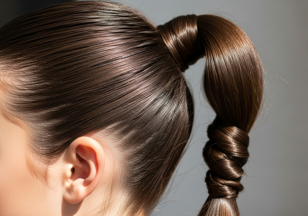  Ponytail with a Twist