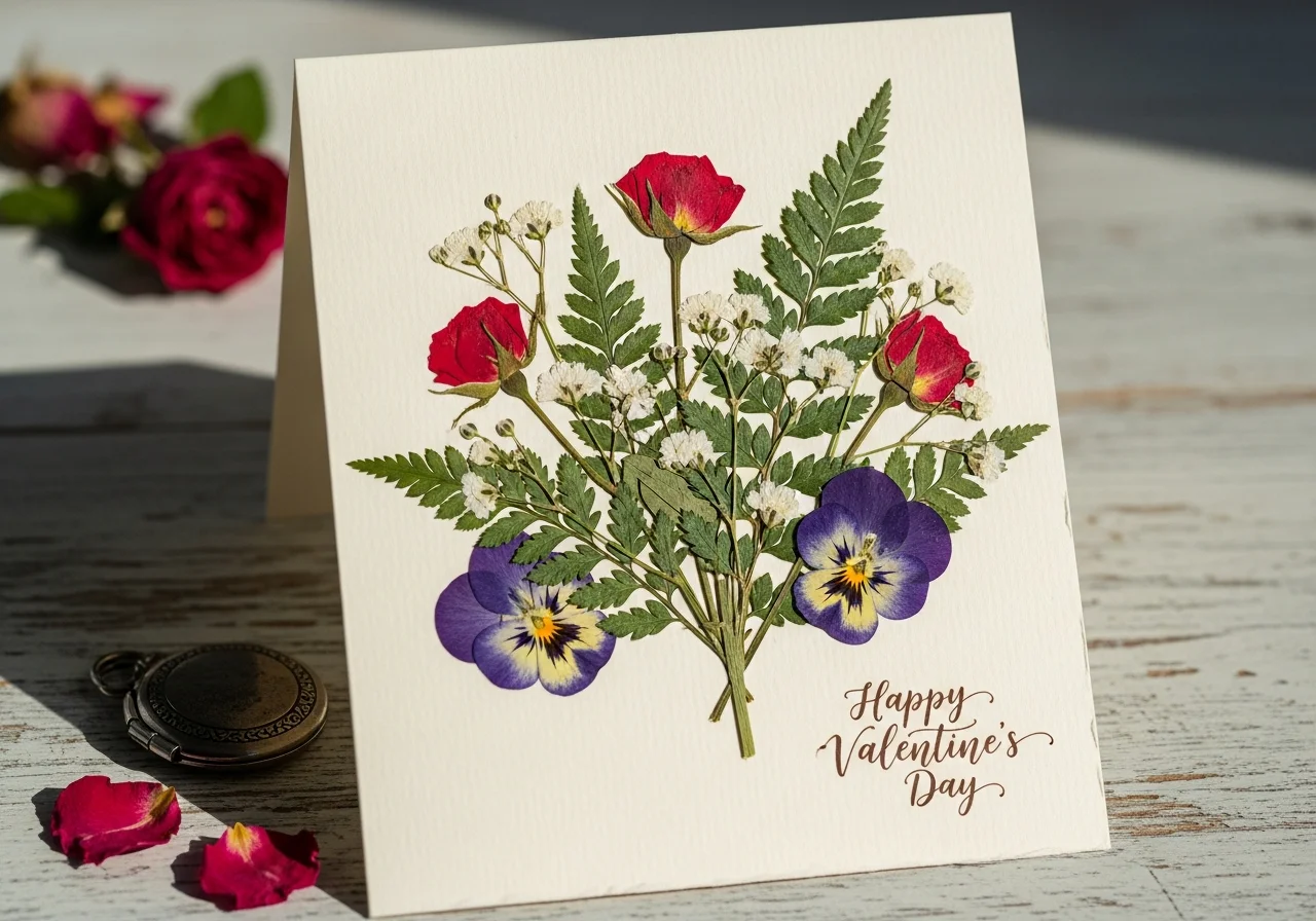 Pressed Flower Cards