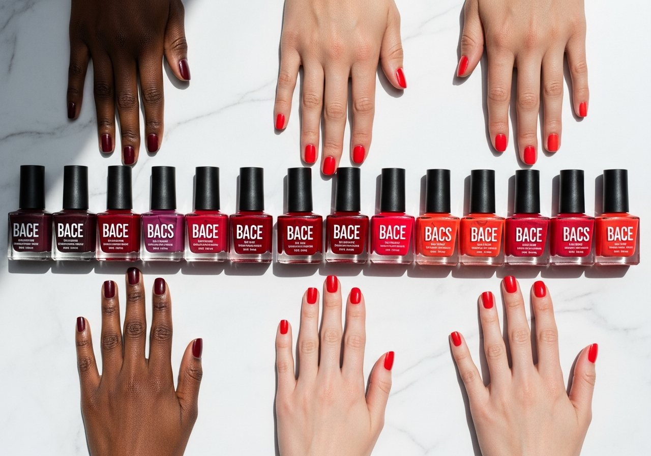 Red Nail Shades 