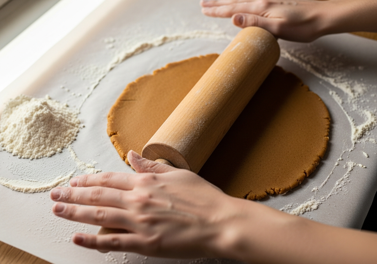 Resting and Rolling the Dough