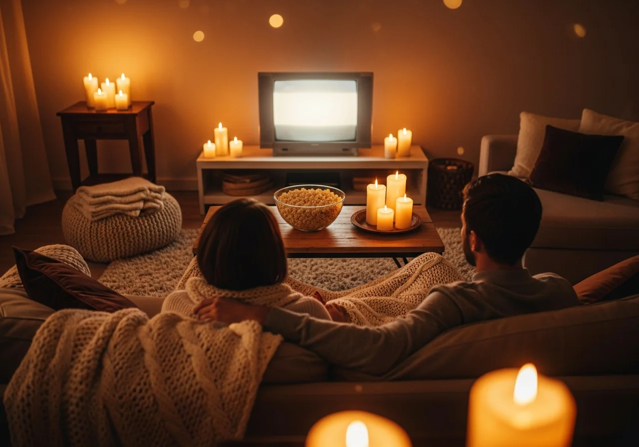 Romantic Movie Night Kit