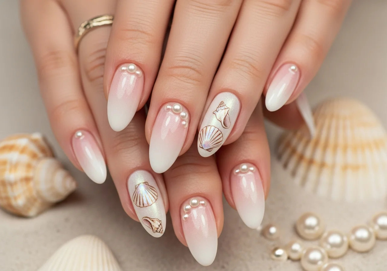 Seashell and Pearl Accents