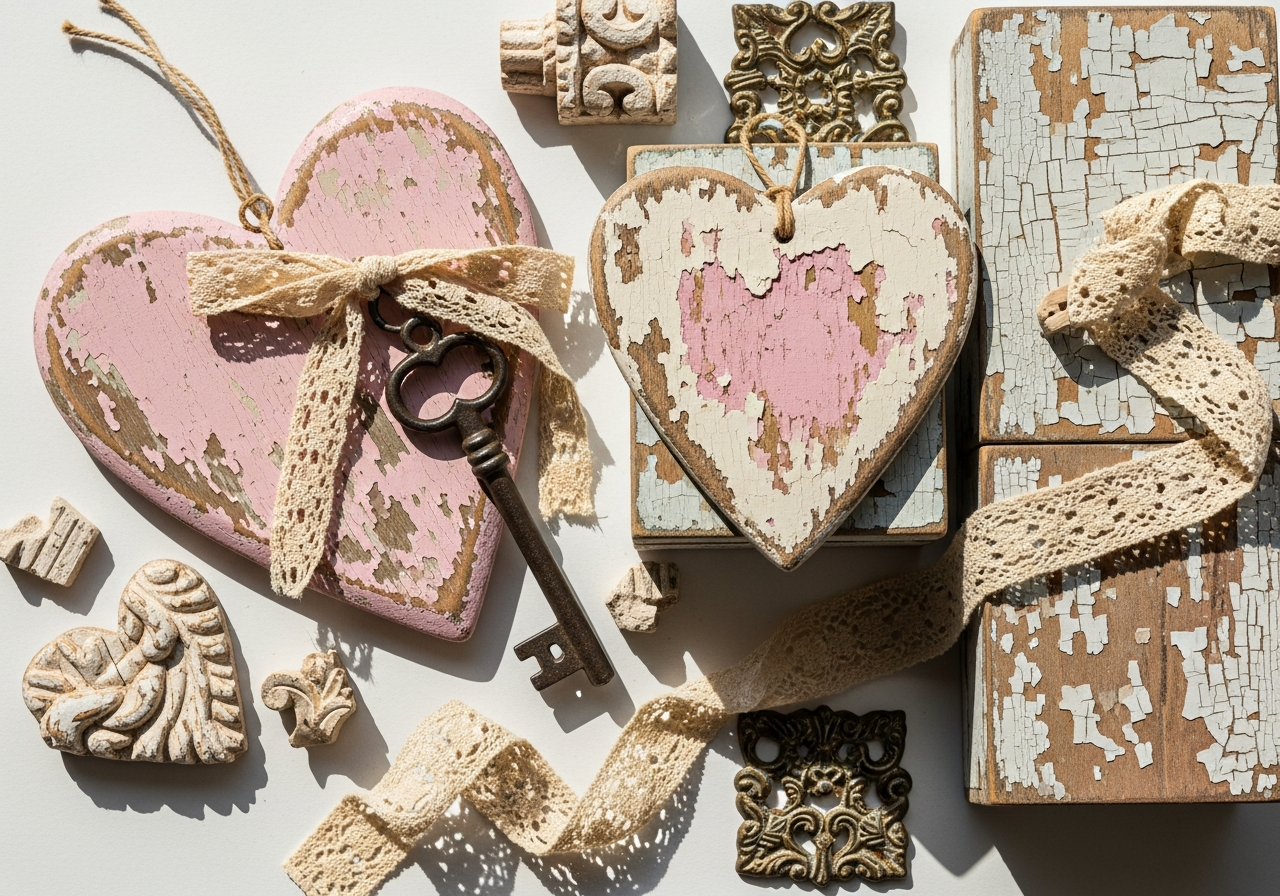 Shabby Chic Painted Elements