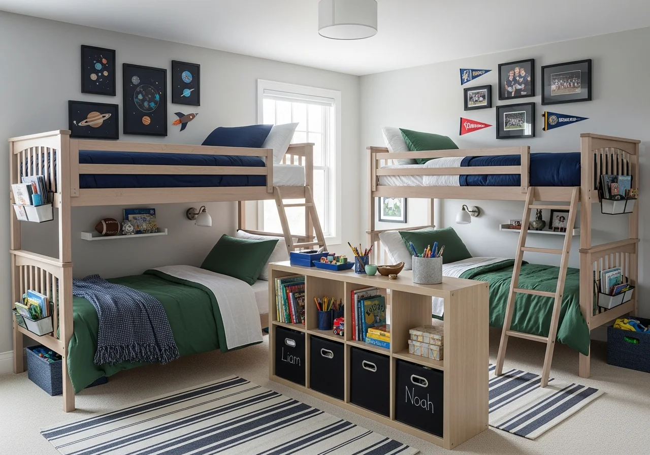 Shared Bedroom Solutions for Brothers