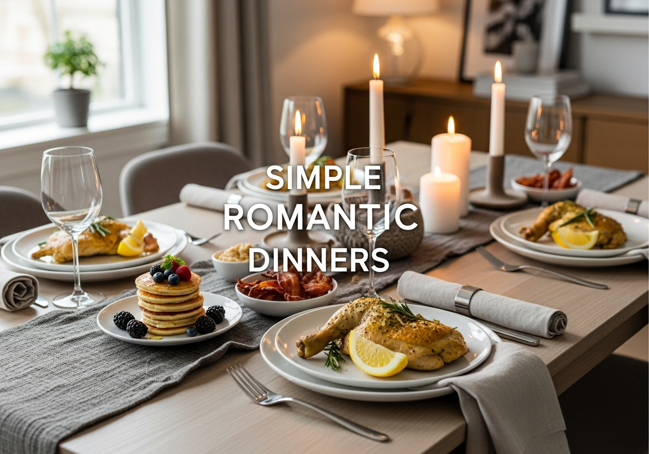 Simple Valentine’s Day Dinner Ideas with Maximum Impact