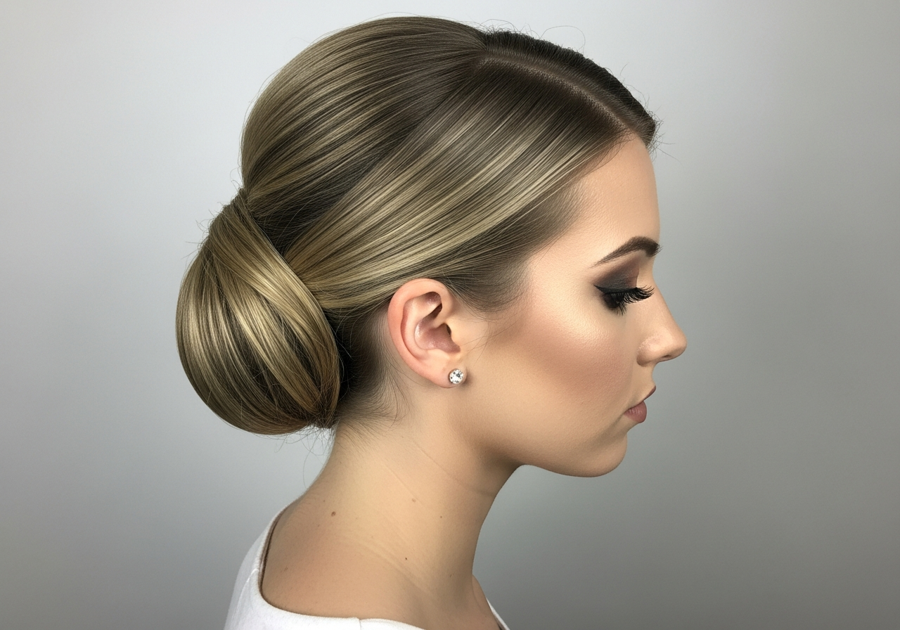Sleek Low Bun