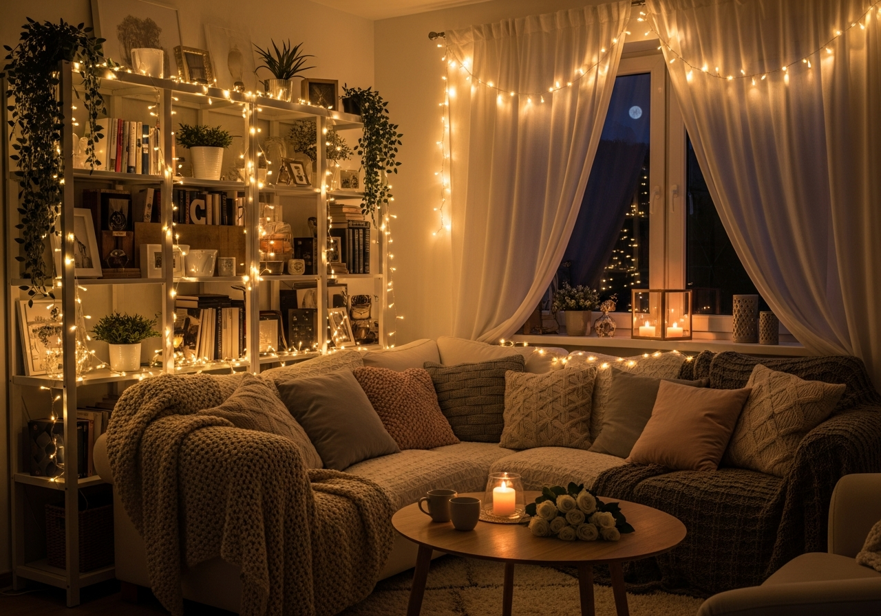 Soft Fairy Light Glow