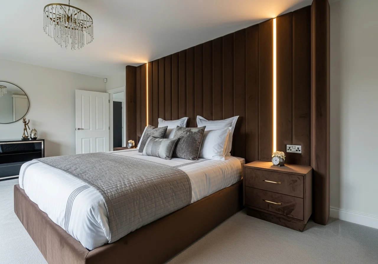 Statement Headboards as Focal Points