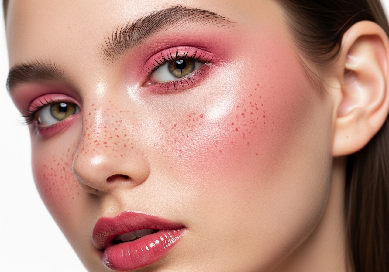 Strawberry Makeup Looks