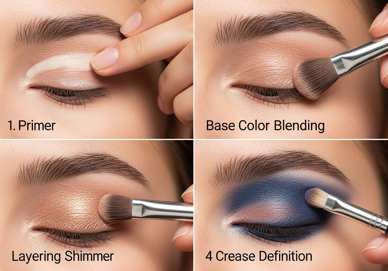 Techniques for Flawless Colorful Eye Makeup