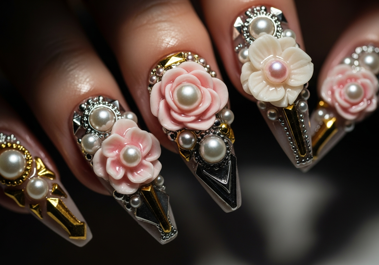 Textured 3D Embellishments