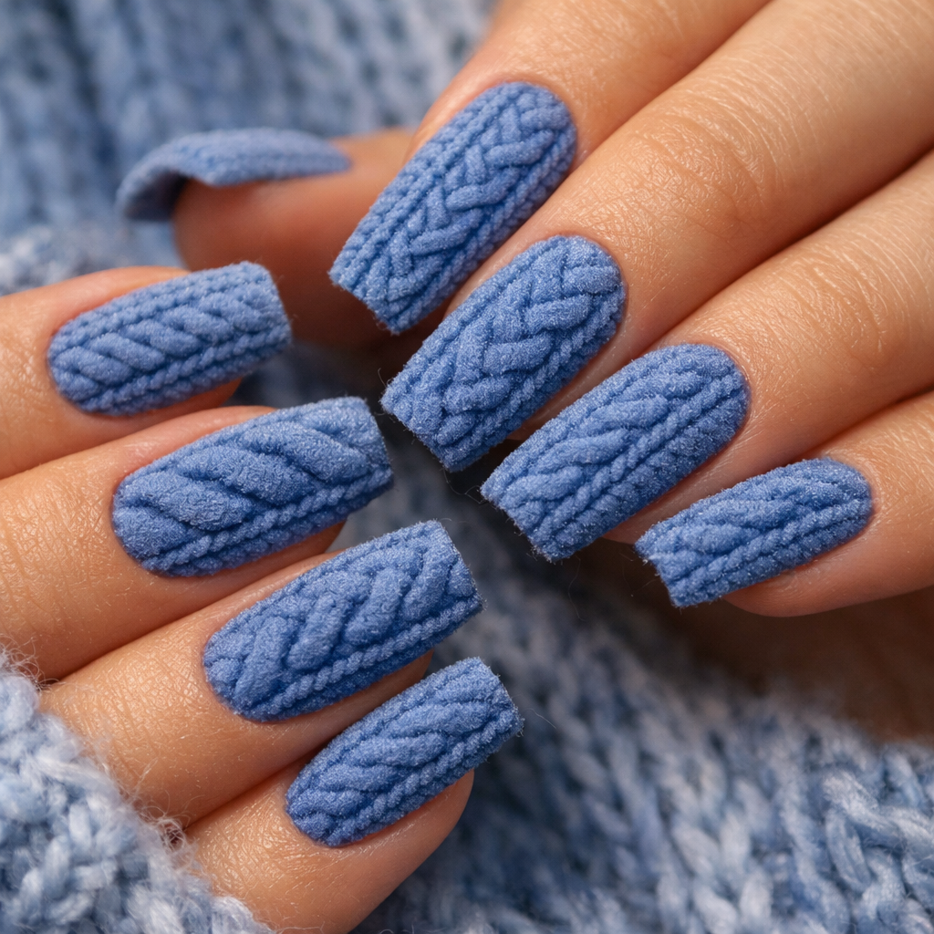 Textured Blue Designs