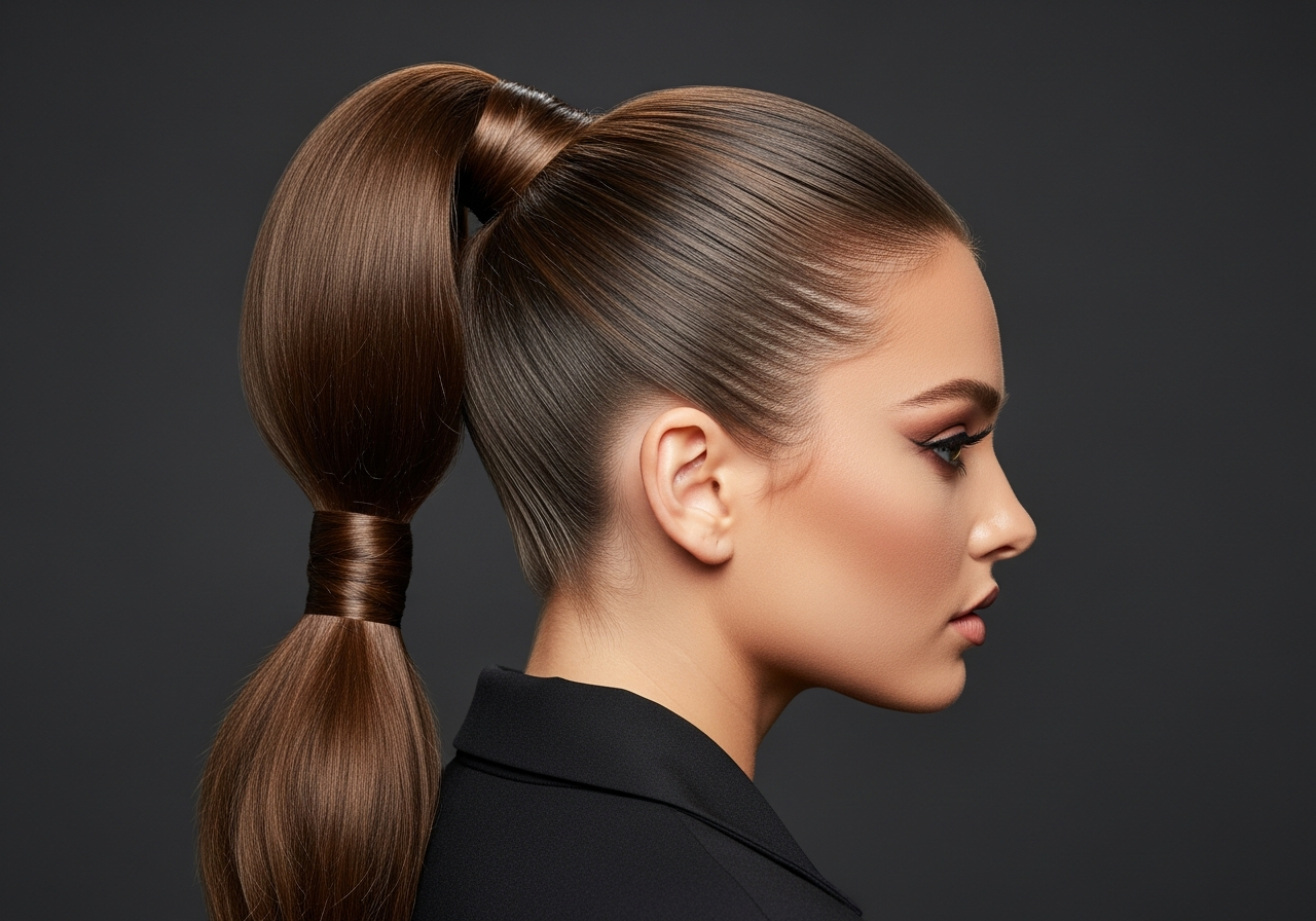The Sleek High Ponytail