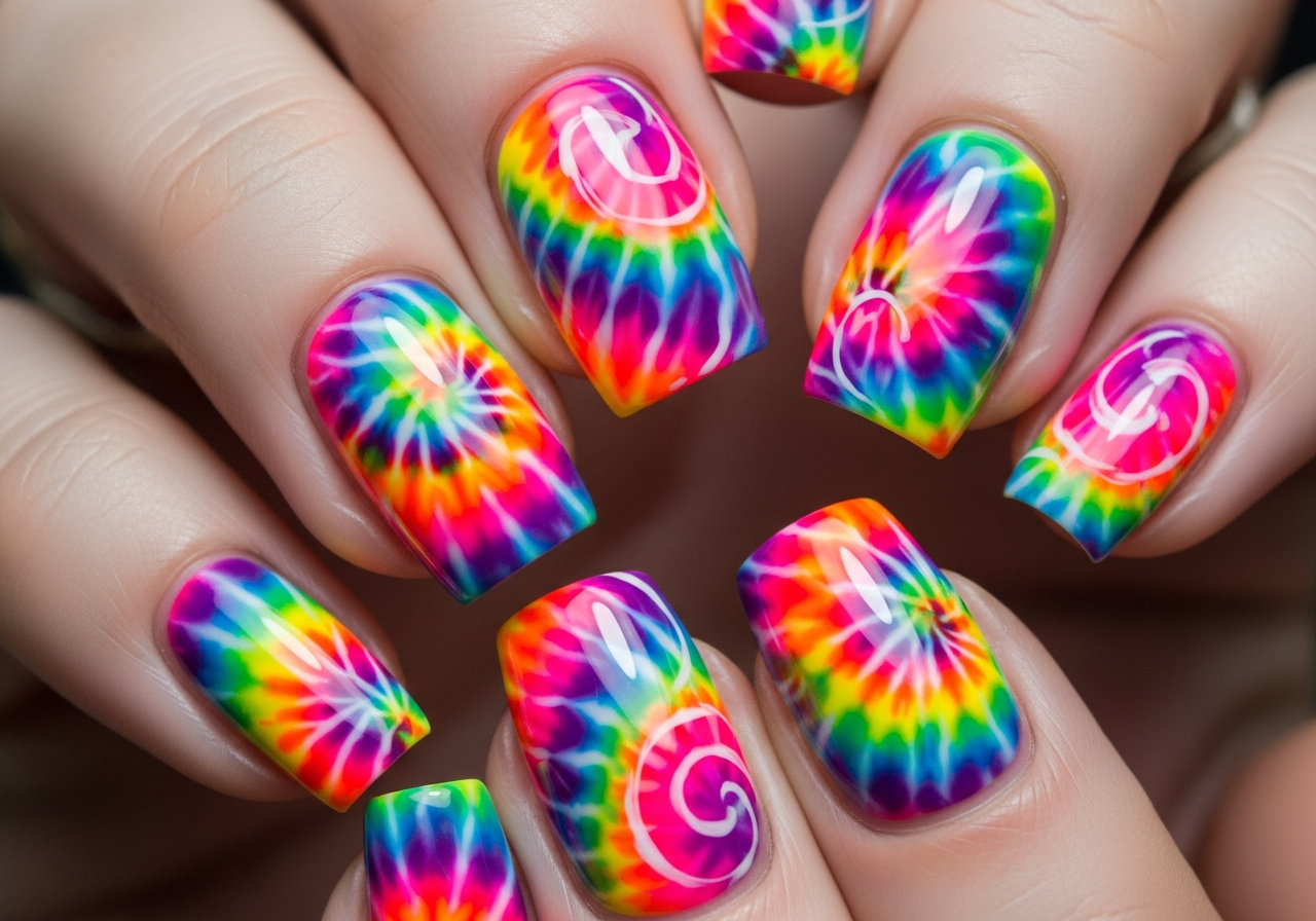 Tie-Dye and Psychedelic Swirls