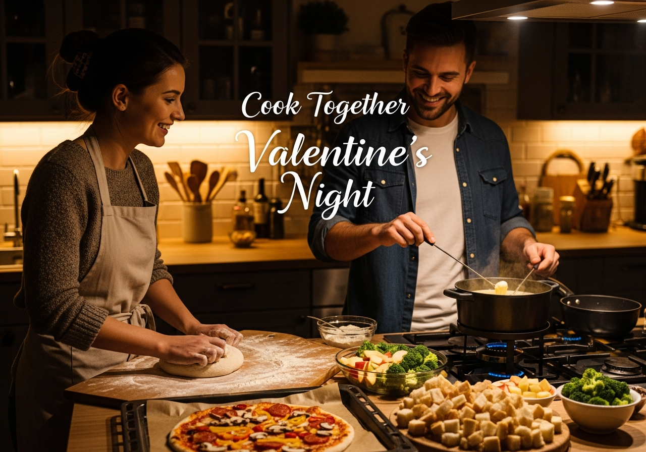 Valentine’s Day Dinner Ideas to Cook Together
