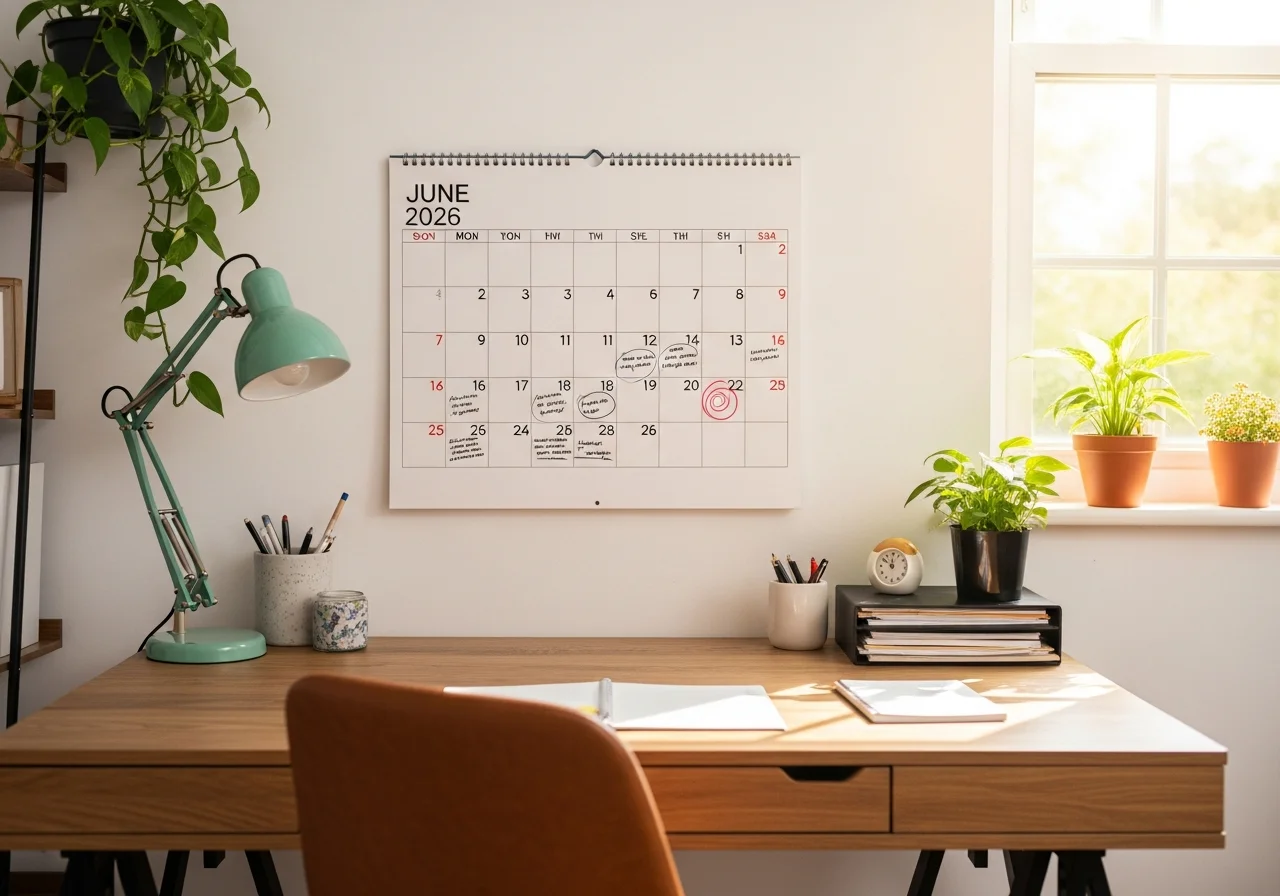 Value of June 2026 Calendars