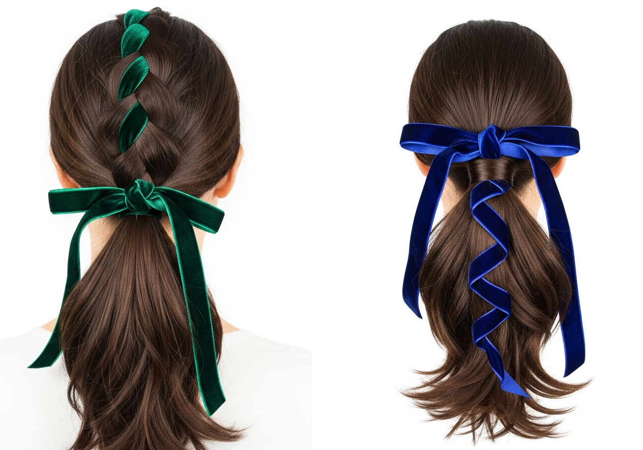 Velvet Ribbon Accent