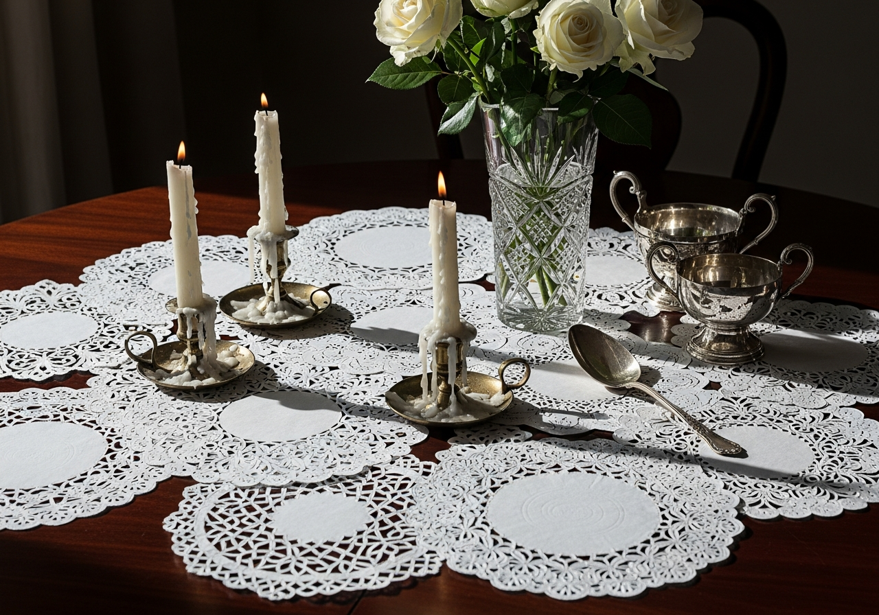 Victorian Lace and Doilies