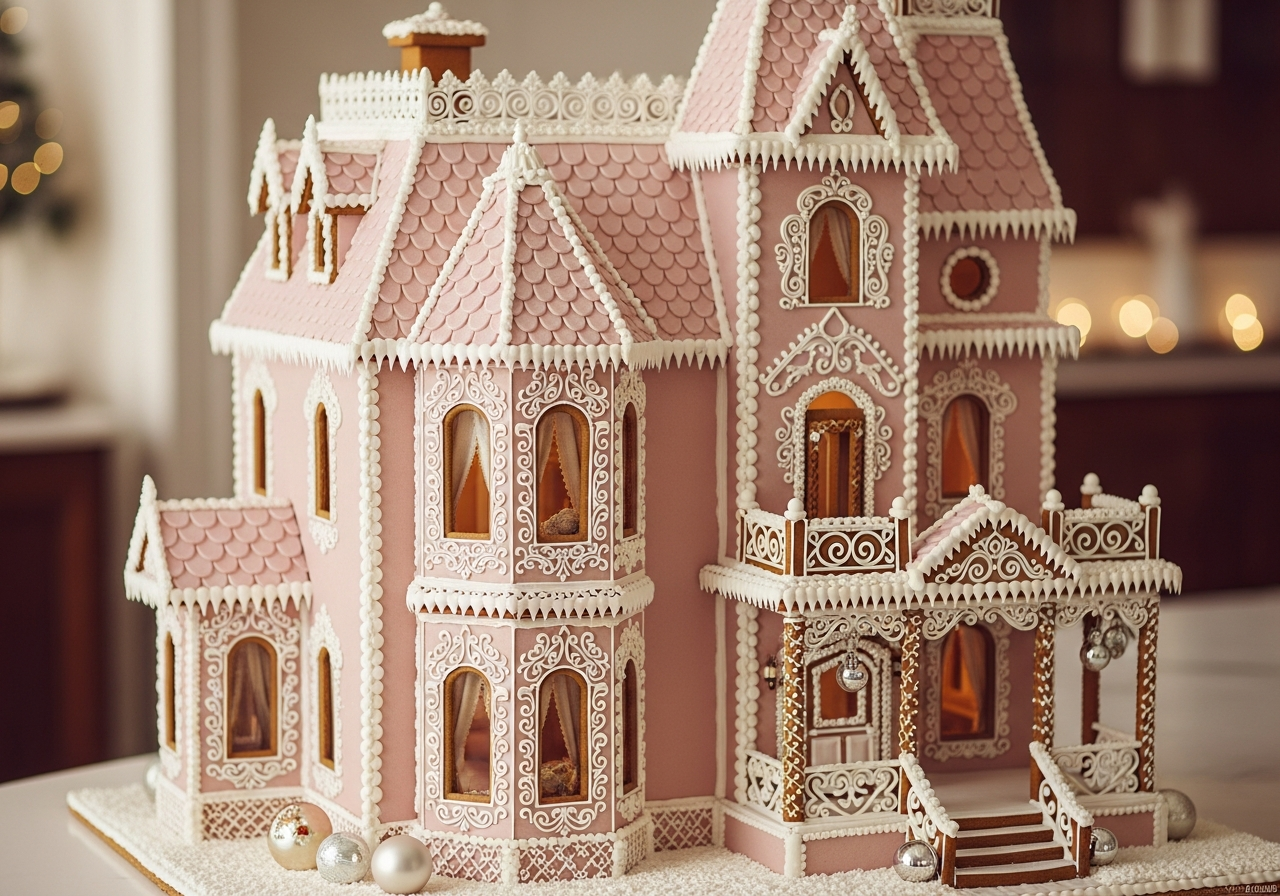  Victorian Pink Manor