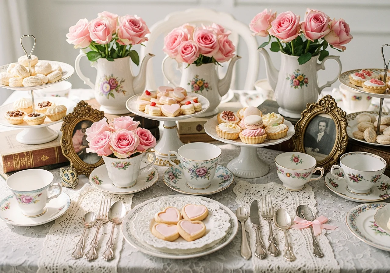  Vintage Tea Party Romance