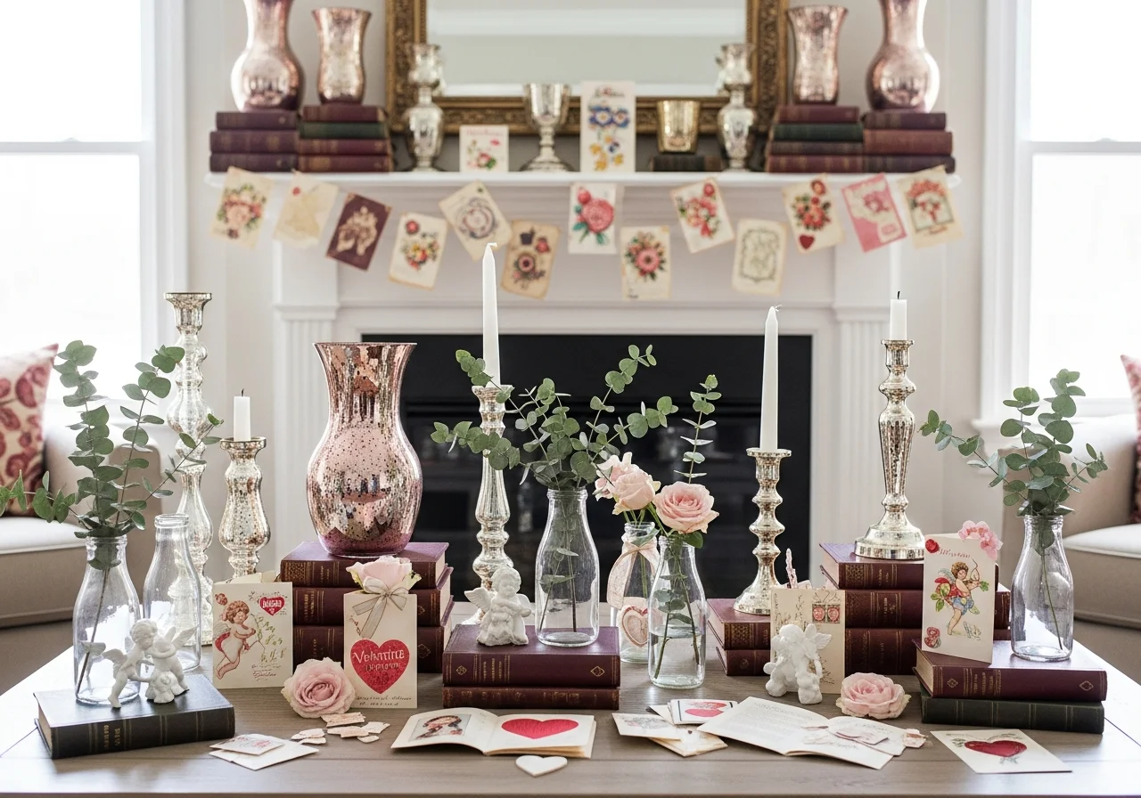  Vintage Valentine Displays