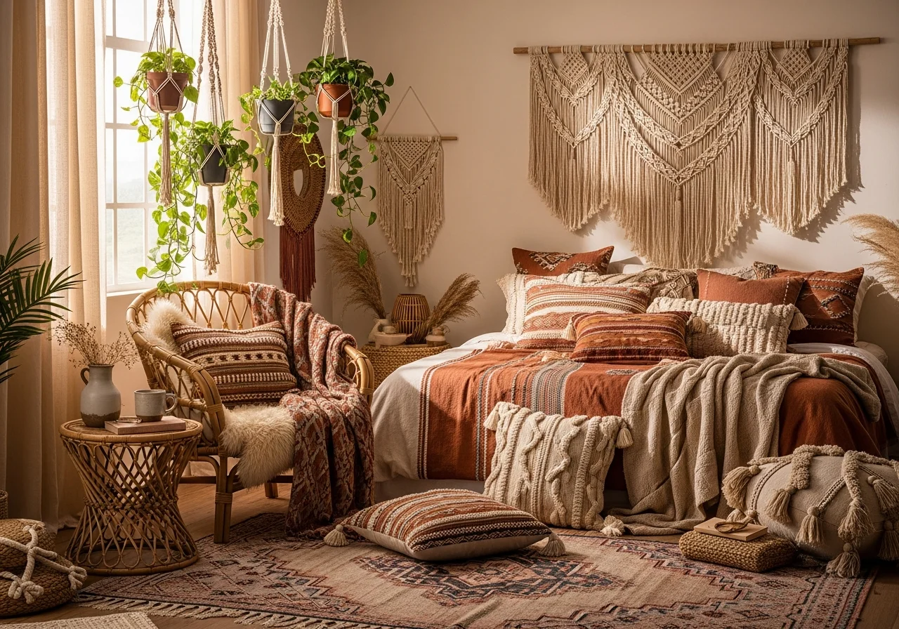 Warm Bohemian Layers