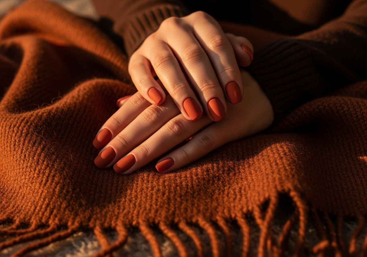 Warm Terracotta and Rust Accents