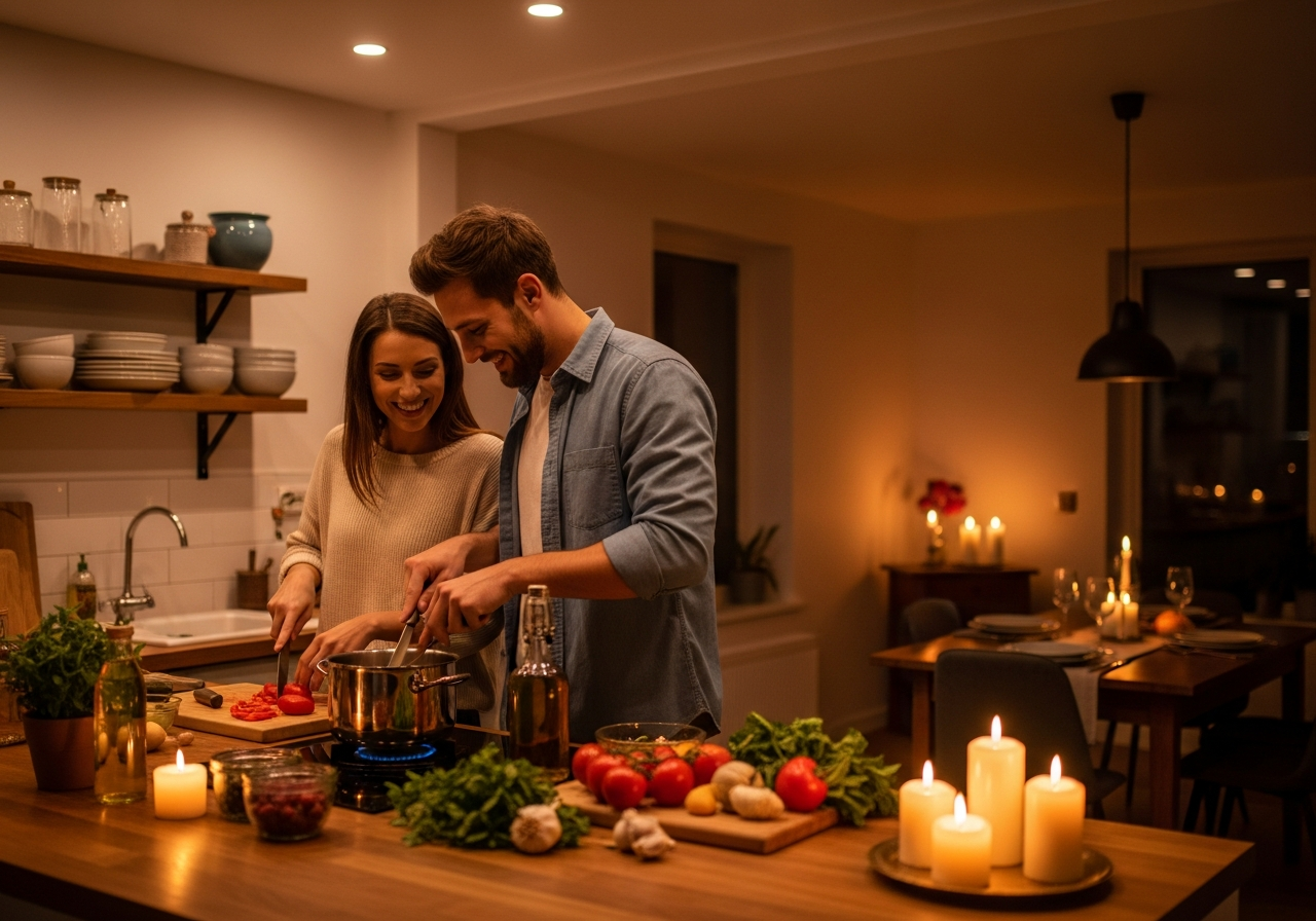 Why a Home Cooked Valentine’s Day Dinner Feels More Special
