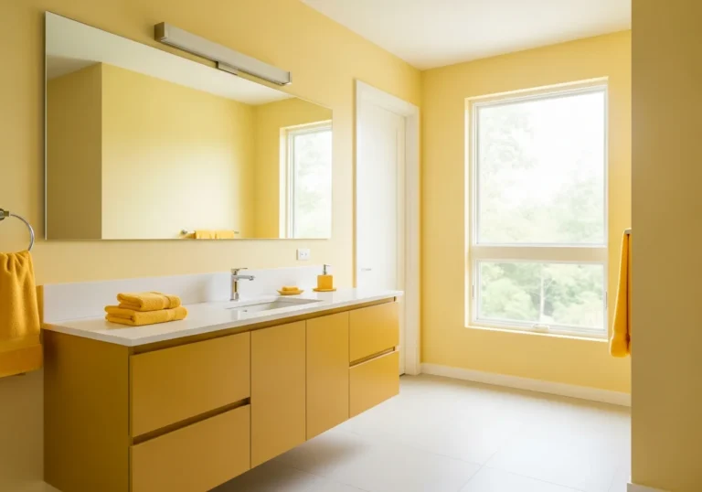 19 Yellow Bathroom Ideas