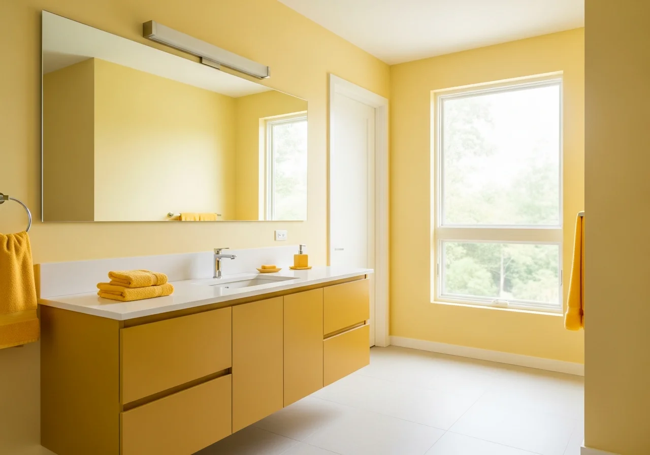 19 Yellow Bathroom Ideas