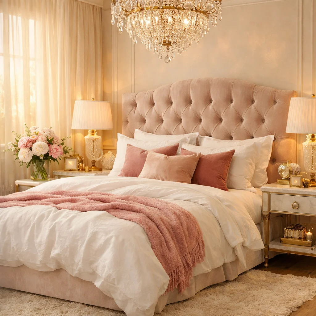 22 Feminine Bedroom Ideas