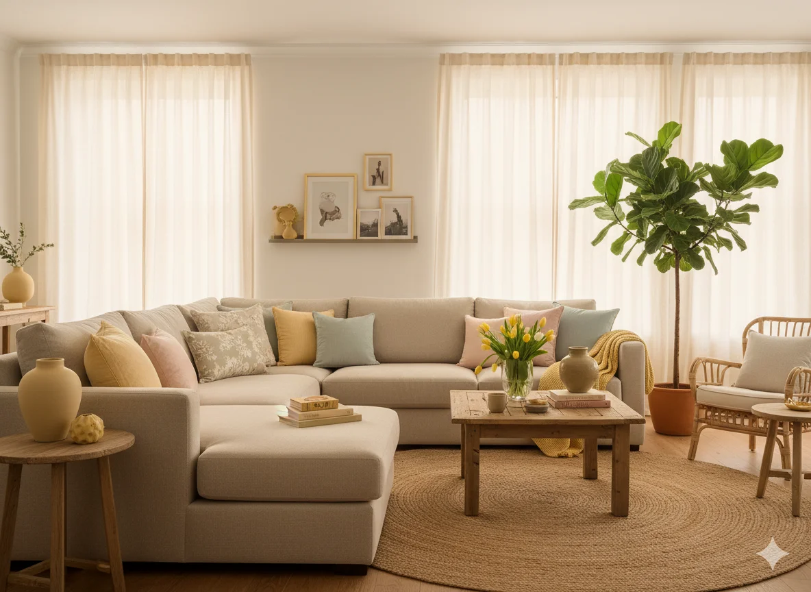 22 Living Room Spring Home Decor Ideas Now