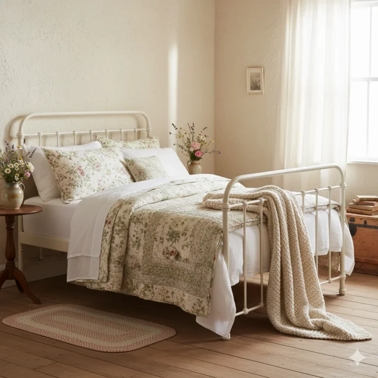 24 Cottage Bedroom Bedding Ideas You'll Love