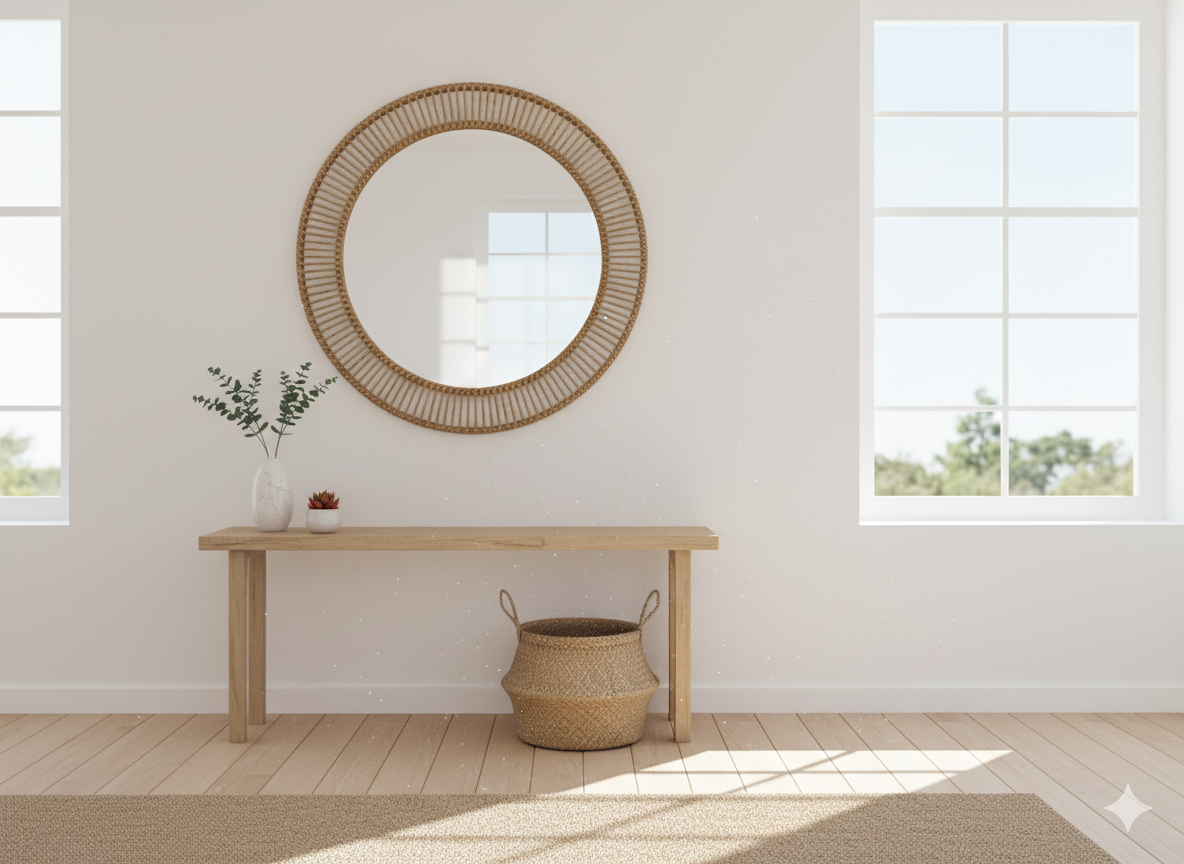 Add Mirrors to Amplify Natural Light