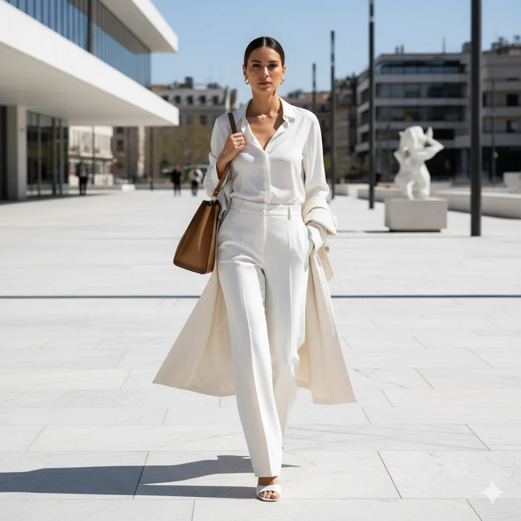 All-White Outfit
