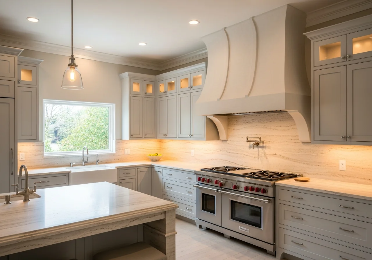 Architectural Detail with Range Hood