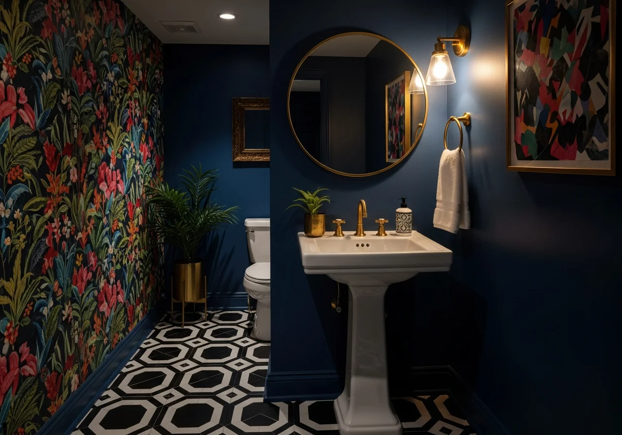 Bold Pattern and Color Choices