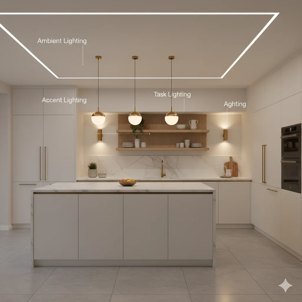 Brushed Brass Dome Pendant