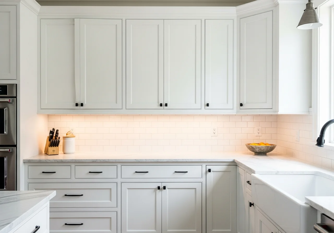 Classic White Cabinet Transformations