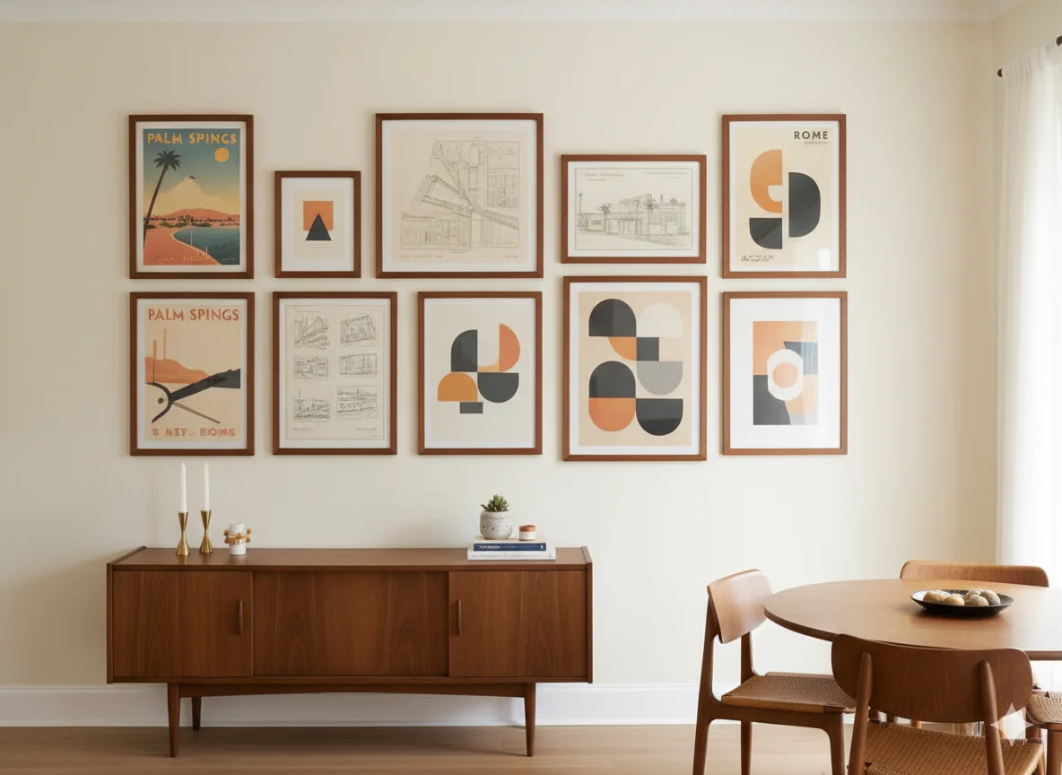 Create a Gallery Wall with Period-Appropriate Prints