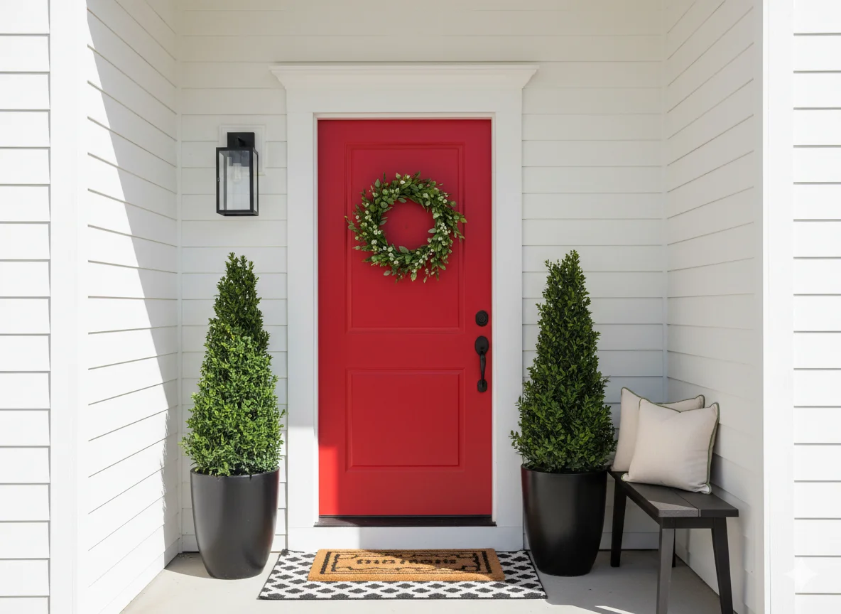 Decorating a Small Front Porch