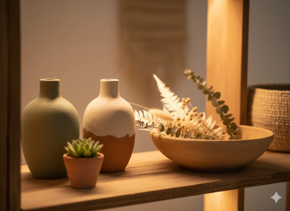  Display Ceramic and Earthenware Pieces